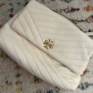 Tory Burch White Quilted Women's Bag